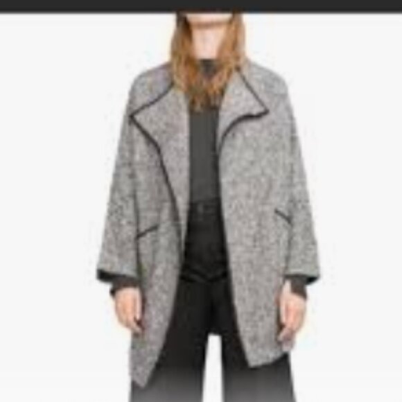 Zara Jackets & Blazers - Zara Knit Open Front Long Cardigan Coatigan Sweater Size Small